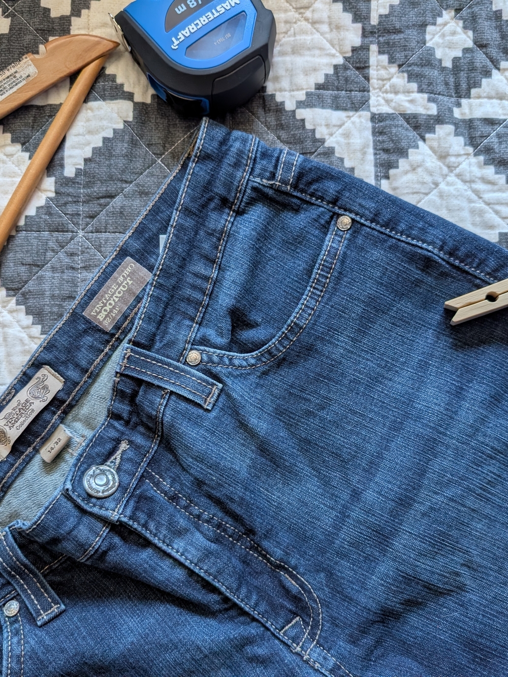 Dark Indigo BootCut Nine West Vintage America Collection Jeans - 14